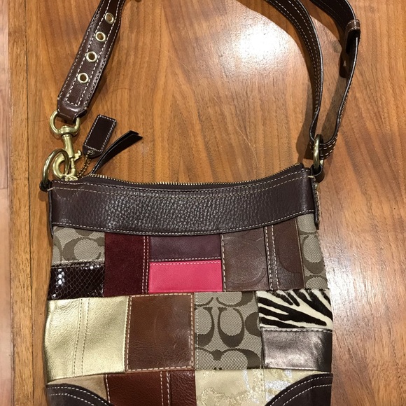 Coach pocketbook patchwork - Picture 2 of 8